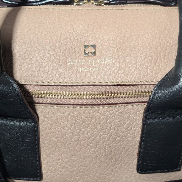 Kate Spade Satchel - Medium - Black & Warm Beige - Picture 2 of 11